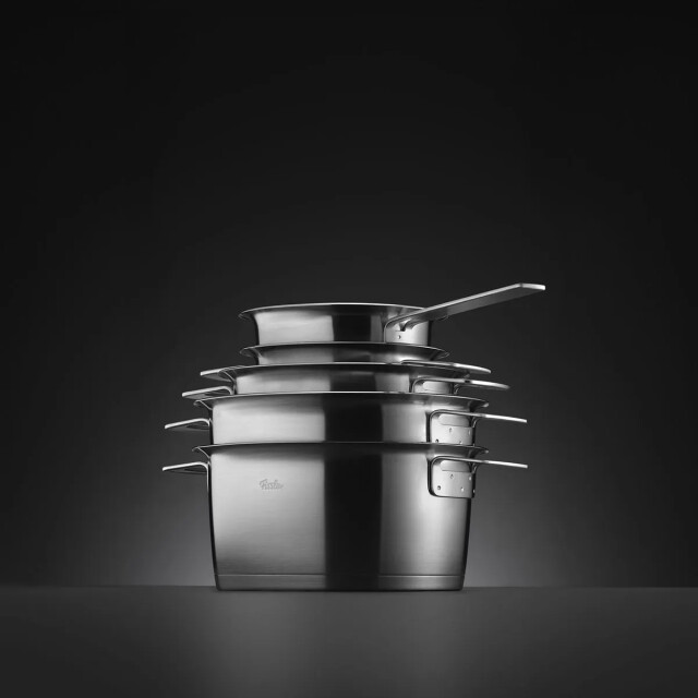 Fissler Phi collection kookpan met downdraft glasdeksel 16cm 4009209393377 large