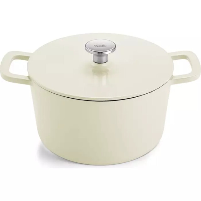 Fissler Moments braadpan gietijzer ivory white 24cm 4009209405117 large