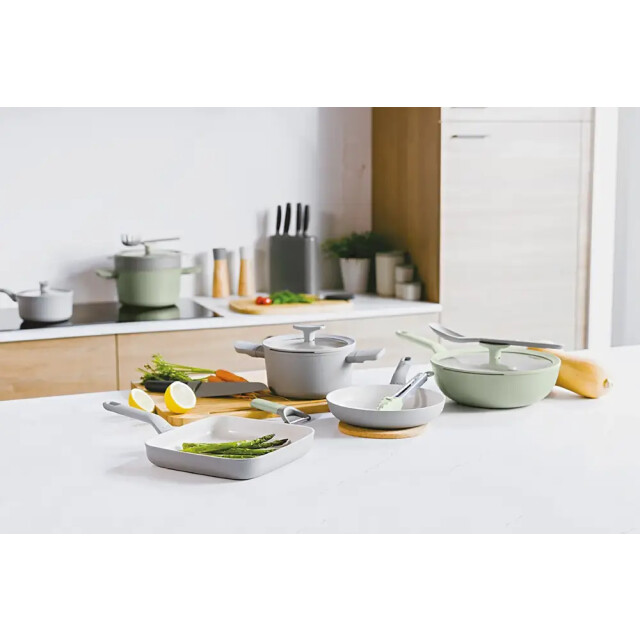 BergHOFF Balance moonmist koekenpan 24cm met bakspaan 3950441 large