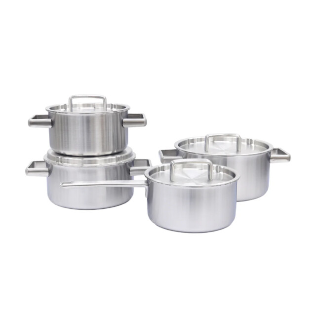 Habonne King pannenset 4 delig rvs 8721249470028 large