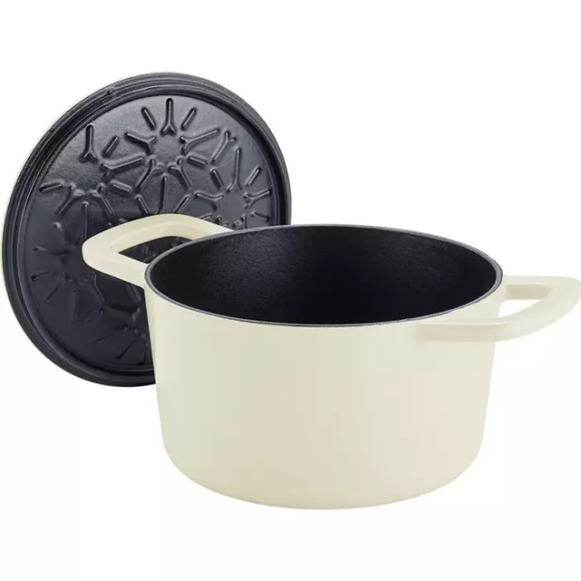 Fissler Moments braadpan gietijzer ivory white 24cm 4009209405117 large