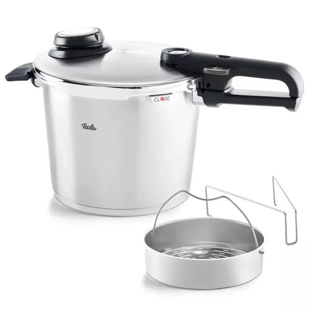 Fissler Vitavit premium snelkookpan met inzet, 6l 4009209407821 large