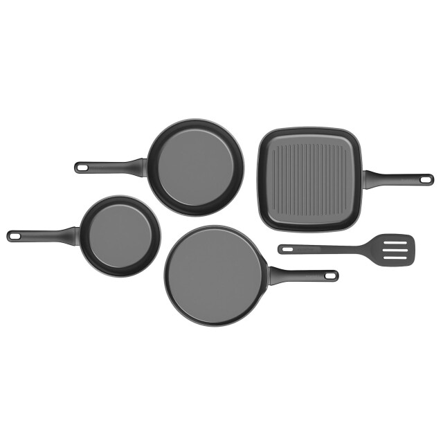 BergHOFF Helix 4-delig pannenset met spatel 1315094 large