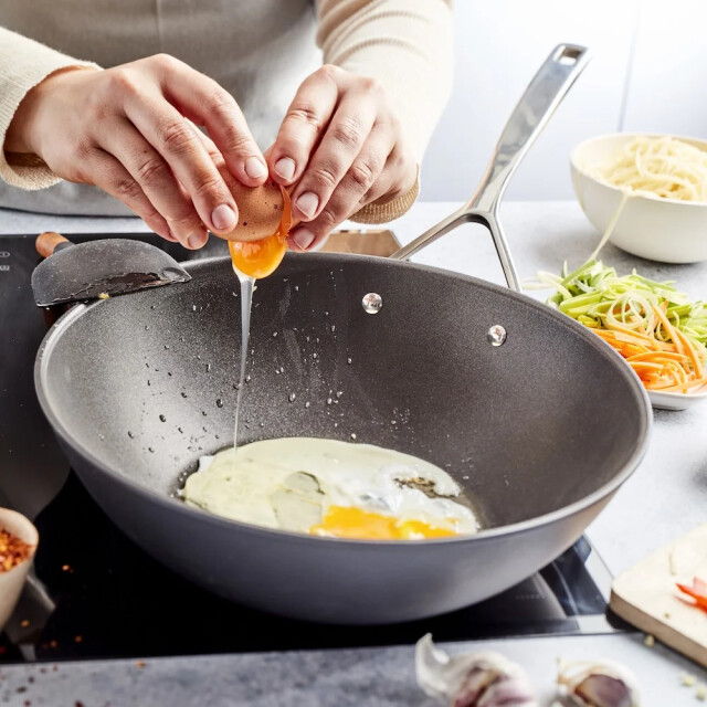 Demeyere Alu pro 5 duraslide titanium wok 30 cm 13930 large