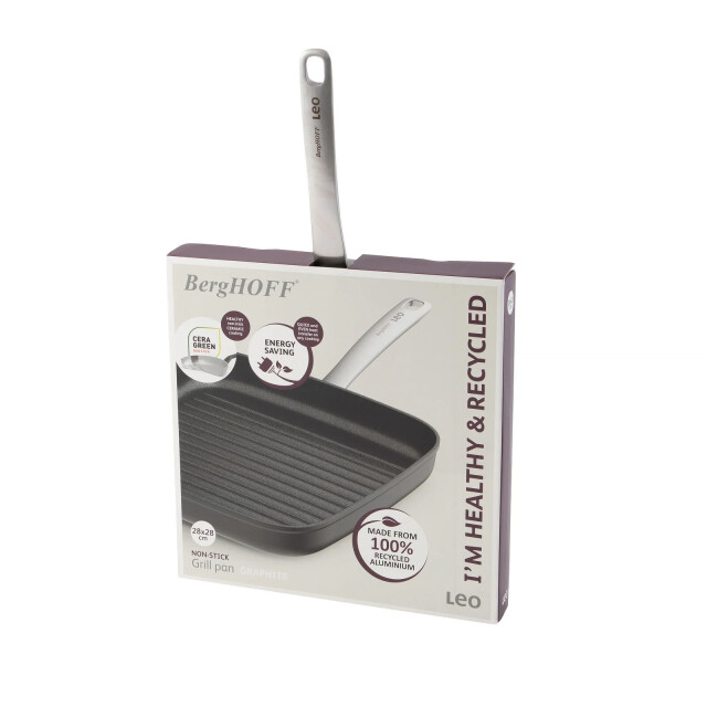 BergHOFF Grillpan graphite 28cm pfas vrij 3950488 large
