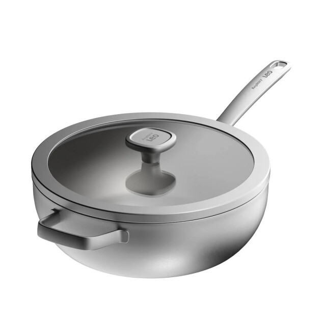 BergHOFF Leo pannenset graphite 5 delig + gratis stoominzet gerecycled rvs 6097225761766 large