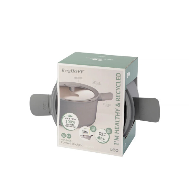 BergHOFF Soeppan balance recycled 24cm hoog moonmist downdraft 3950430 large