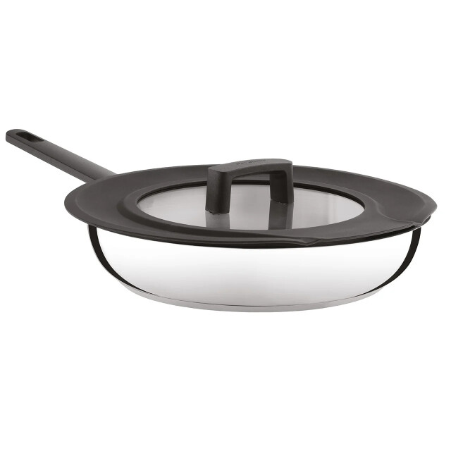 BergHOFF Essentials uqonic downdraft koekenpannenset 3 delig rvs 1111048 large