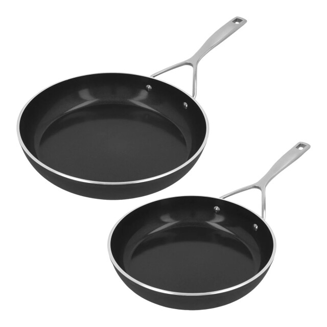 Demeyere Alu pro 5 ceraforce koekenpannenset 24cm + 28cm pfas vrij SET12608 large