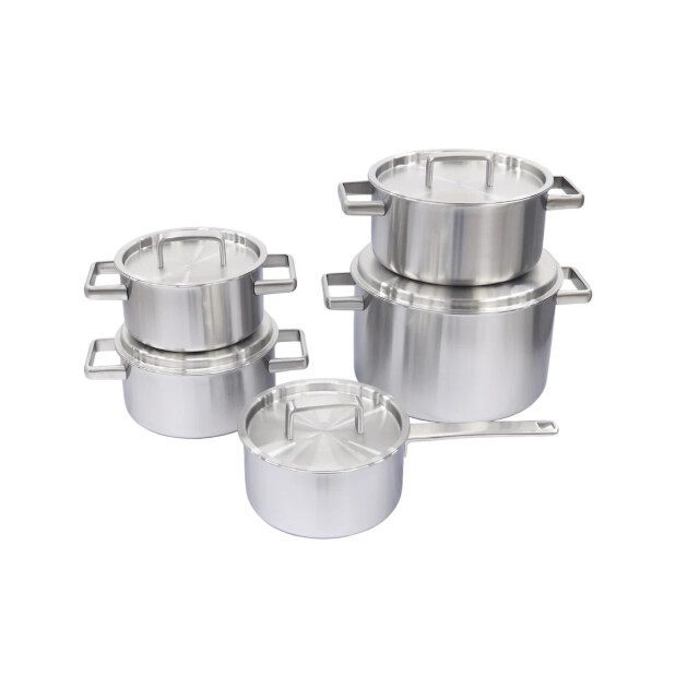 Habonne King pannenset 5 delig rvs 7439622847824 large
