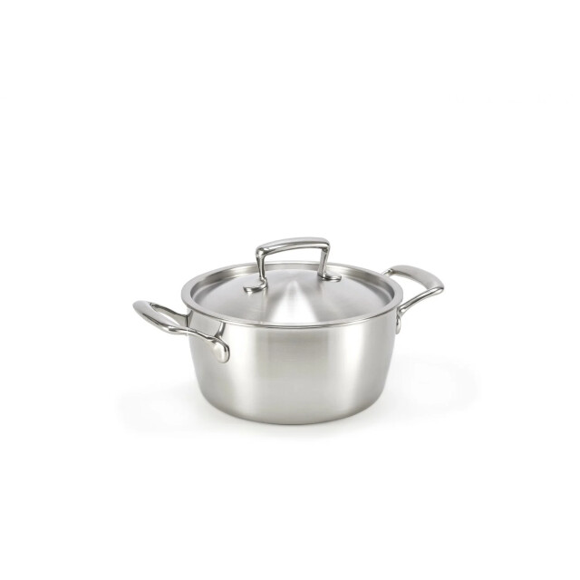 Habonne Queen kookpan 18 cm rvs met deksel 4873 large
