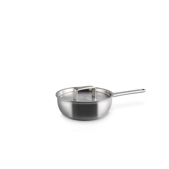 Habonne King steelpan 18 cm rvs met deksel 4831 large