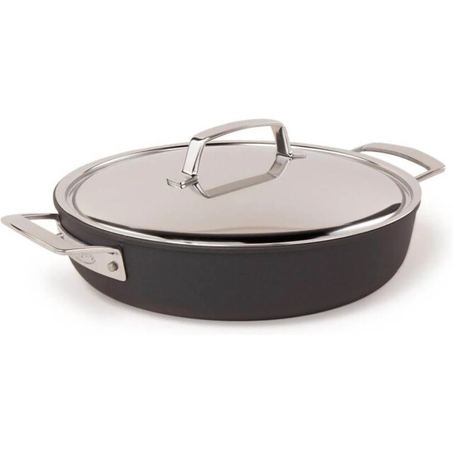 Demeyere Alu pro 5 duraslide titanium kookpan laag met rvs deksel, 28cm 13328 large
