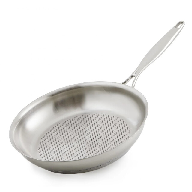 Habonne Elegance koekenpan 28 cm rvs met wafelbodem 4527 large