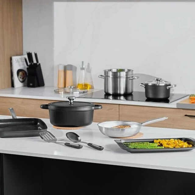 BergHOFF Leo graphite braadpan 24cm metaal 3950495 large