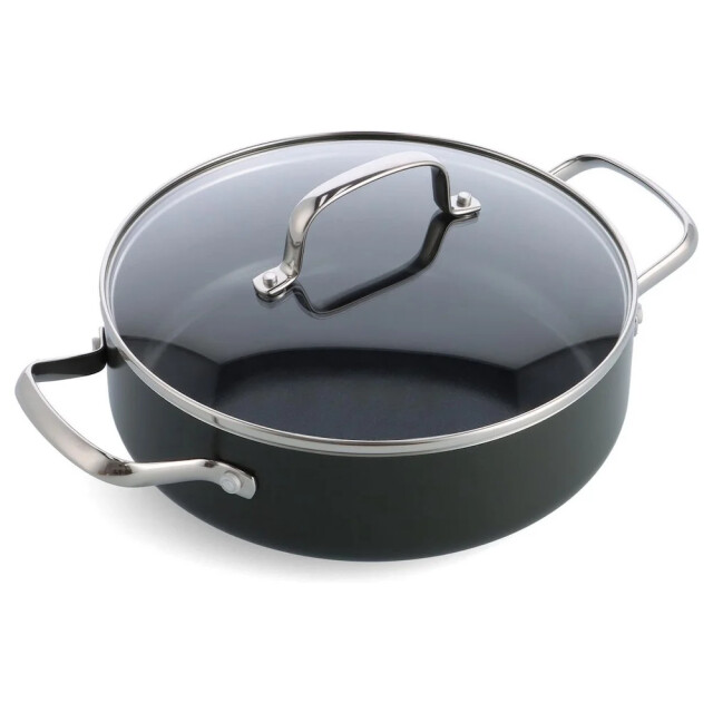 Dagelijkse Kost Jeroen meus hapjespan met deksel 28cm CC008069-001 large