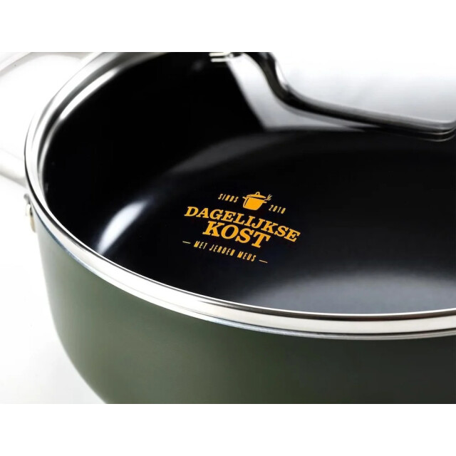 Dagelijkse Kost Jeroen meus hapjespan met deksel 28cm CC008069-001 large