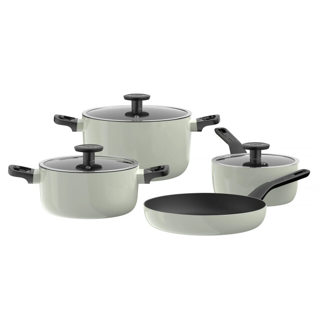 BergHOFF Leo kookpannenset glints sage- 7 delig 3950636 large