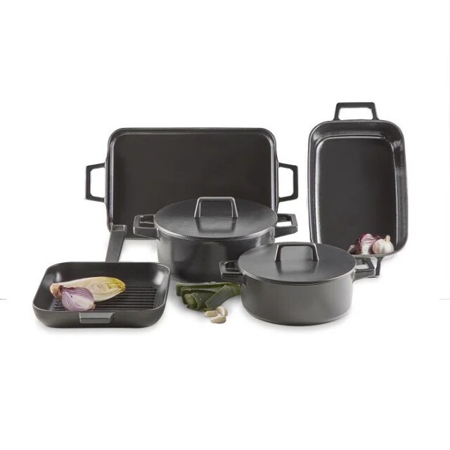Habonne Baron braadpan met deksel 25cm 5102 large