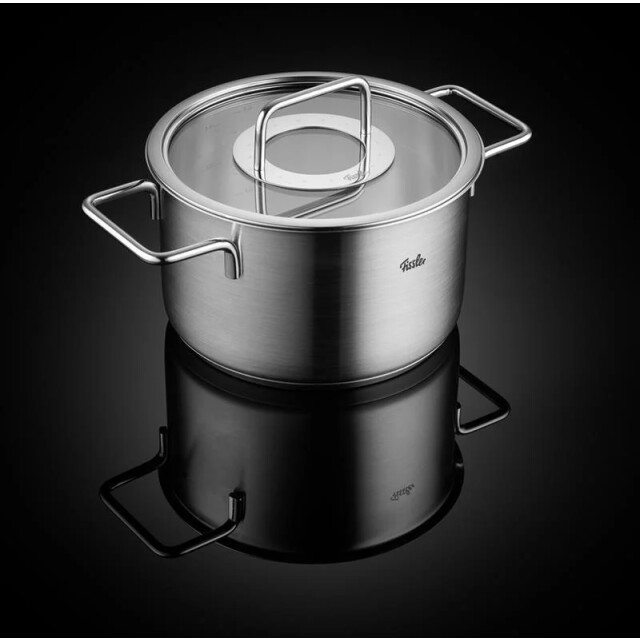 Fissler Pure collection pannenset met glazen deksel 5 delig 4009209398556 large
