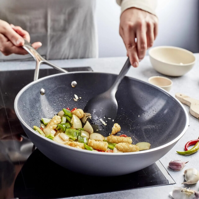 Demeyere Alu pro 5 ceraforce wok 30 cm 13930 large