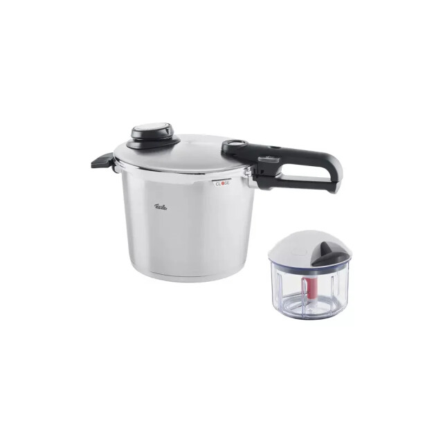 Fissler Vitavit premium snelkookpan met inzet, 6l 4009209379784 large