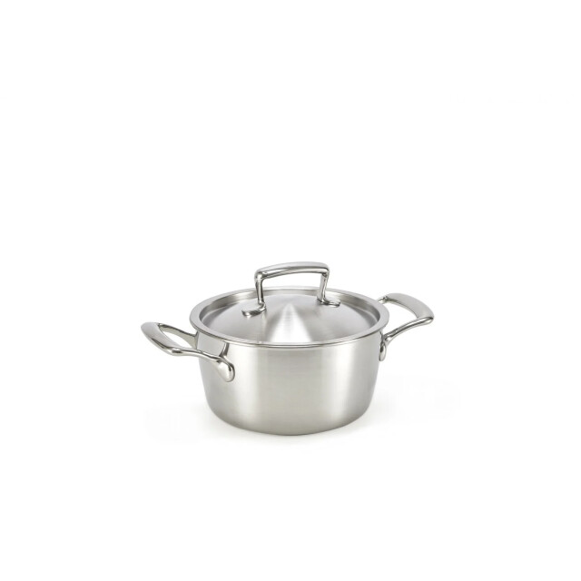 Habonne Queen kookpan 16 cm rvs met deksel 4872 large