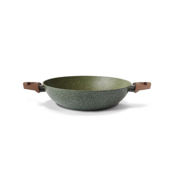 TVS Natura Induction wokpan 32 cm met glazen deksel 763132 large