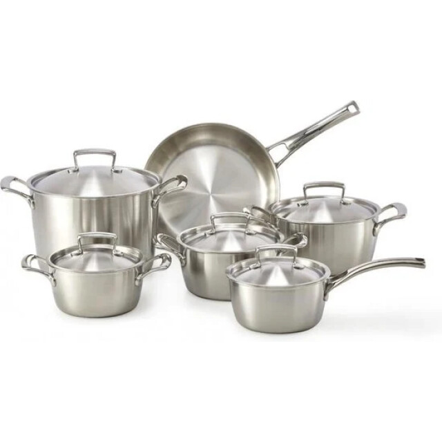Habonne Queen triply pannenset 6 delig rvs 6950959985719 large