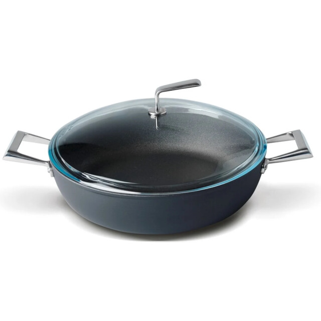 TVS Materia Hapjespan laag met pyrex deksel 28cm 8000807054048 large