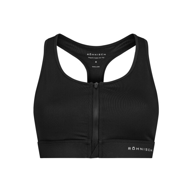 Röhnisch essential zip sportsbra sport bh ondg dames - 068230_990-XXL large