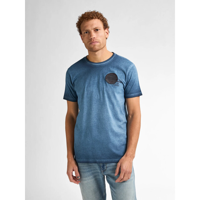 Petrol Industries Heren shirt m-1050-tsr607 5178 navy blue Petrol M 1050 TSR607 5178DarkNavy large