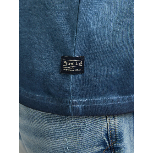 Petrol Industries Heren shirt m-1050-tsr607 5178 navy blue Petrol M 1050 TSR607 5178DarkNavy large