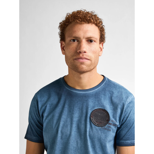 Petrol Industries Heren shirt m-1050-tsr607 5178 navy blue Petrol M 1050 TSR607 5178DarkNavy large