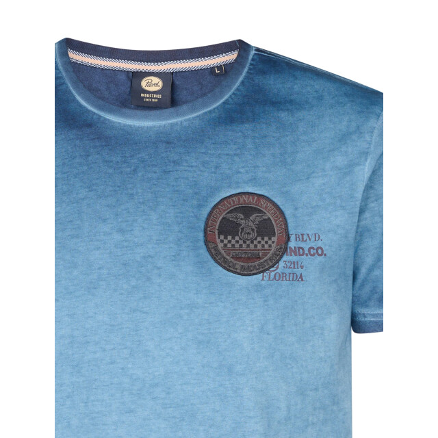Petrol Industries Heren shirt m-1050-tsr607 5178 navy blue Petrol M 1050 TSR607 5178DarkNavy large