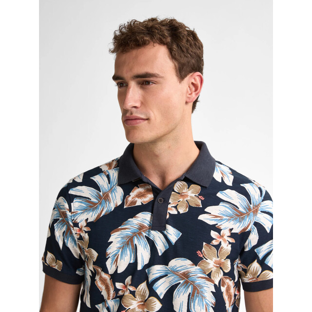 Petrol Industries Heren polo m-1050-pol908 5178 navy blue Petrol M 1050 POL908 5178NavyBlue large