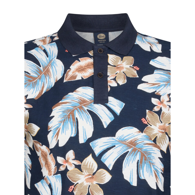 Petrol Industries Heren polo m-1050-pol908 5178 navy blue Petrol M 1050 POL908 5178NavyBlue large