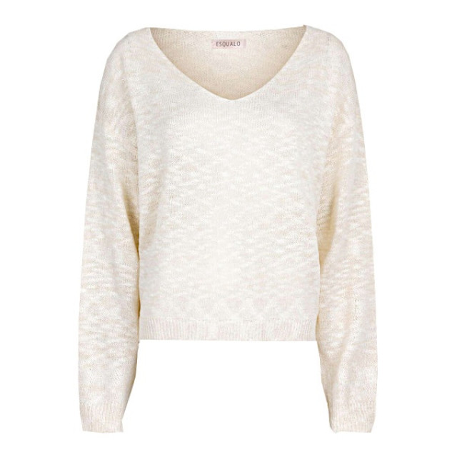 Esqualo Sweater sp25-02018 champagne SP25-02018 - Champagne large