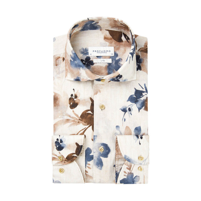 Profuomo Overhemd met lange mouwen 102050-001-42 large
