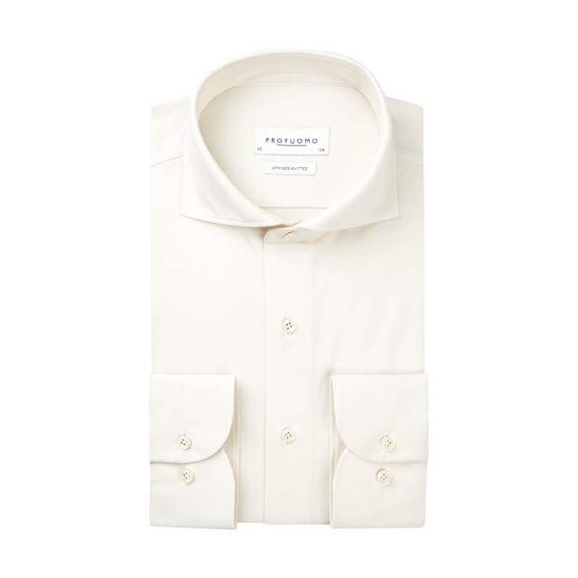 Profuomo Japanese knitted overhemd met lange mouwen 102025-001-39 large