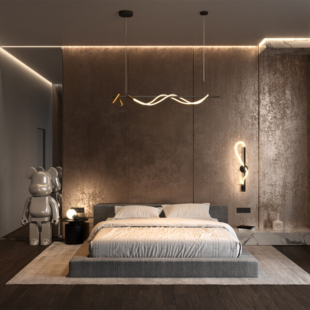 Maytoni hanglamp tau met goud 2994447 large