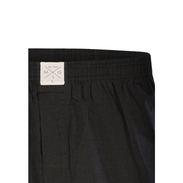 MG-1 Heren wijde boxershorts geweven katoen effen 3-pack MG1-927-3P-ANTRA large