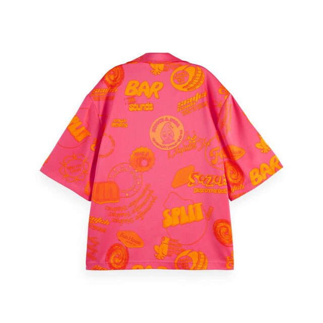 Scotch & Soda Blouse korte mouw u9a00631t Scotch & Soda Blouse korte mouw U9A00631T large