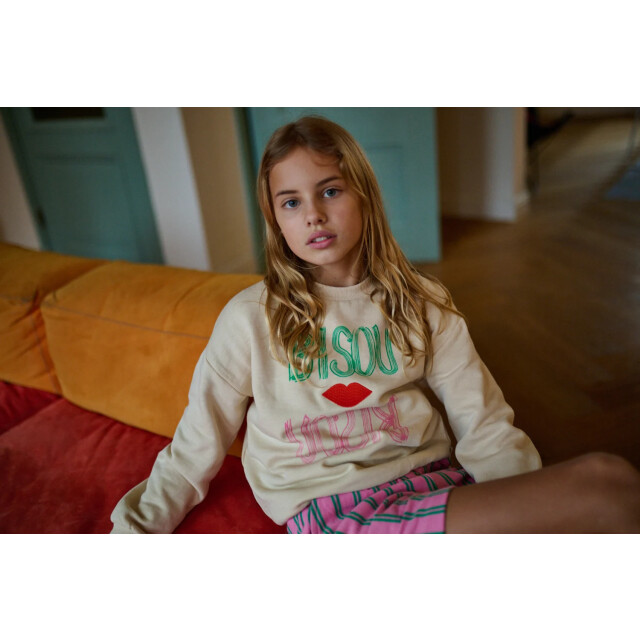 Tumble 'n Dry Zomer short meisjes gestreept eloise 84-21160-13731-rosebloom large