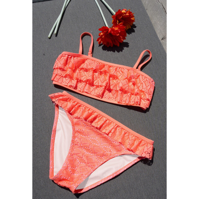 B.Nosy Zomer bikini meisjes - broderie whitney Y502-5054-283 large
