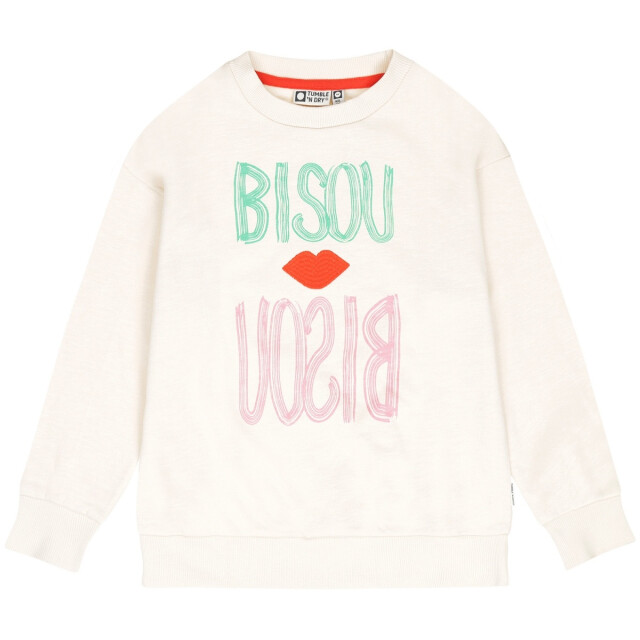 Tumble 'n Dry Zomer sweater meisjes parel savole 84-21175-13671-mother of pearl large