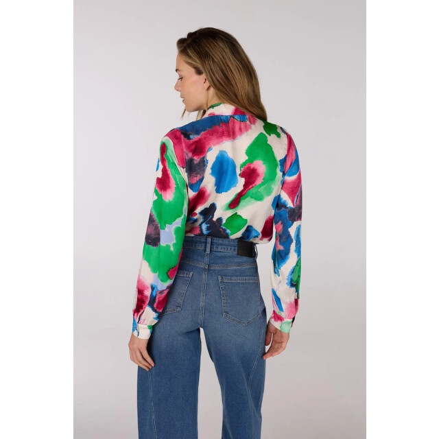 Jansen Amsterdam Nicky blouse wm756 long sleeve multicolor WM756 large