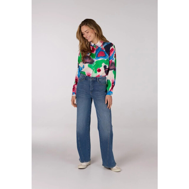 Jansen Amsterdam Nicky blouse wm756 long sleeve multicolor WM756 large