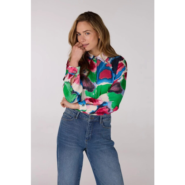 Jansen Amsterdam Nicky blouse wm756 long sleeve multicolor WM756 large