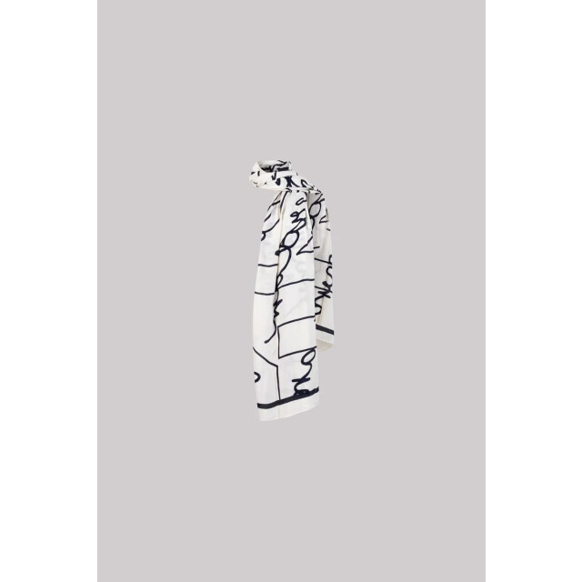 Jansen Amsterdam Scarf vtt 904 white/blue VTT 904 large